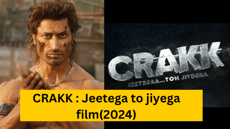 CRAKK : Jeetega to jiyega film(2024)