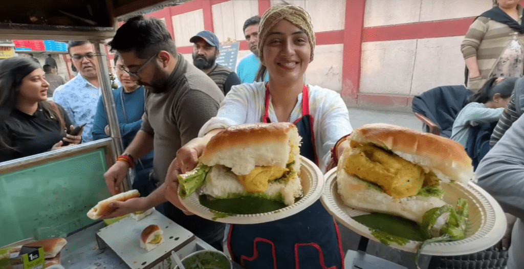 Delhi's Viral Vada Pav Girl