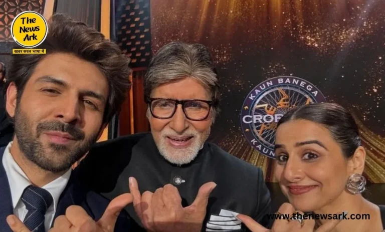 Bhool Bhulaiyaa 3 की दो सितारे विद्या बालन KBC-16 के स्टेज पर।