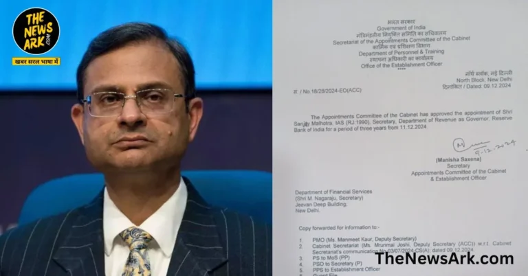 RBI Governor Sanjay Malhotra